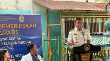 Lapas Sibolga Hadir di Tengah Masyarakat, Gelar Penyuluhan dan Pemeriksaan Kesehatan Gratis di Desa Binaan Pemasyarakatan