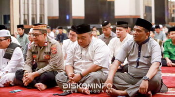 Sambut Tahun Baru Islam 1448 H, Kasat Binmas Polres Aceh Tenggara Hadiri Zikir dan Doa Bersama di Masjid Agung At-Taqwa