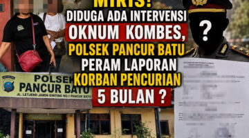 Laporan Fitnah Tidak Diproses di Polsek Pancur Batu, Mamak Maling Diduga Kebal Hukum !